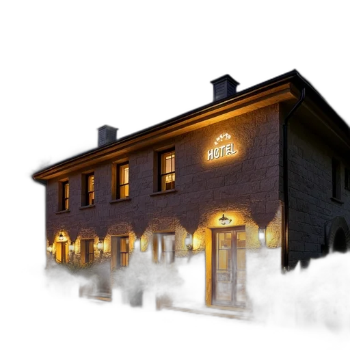building, 3d render, concept art, photorealistic transparent PNG cut-out