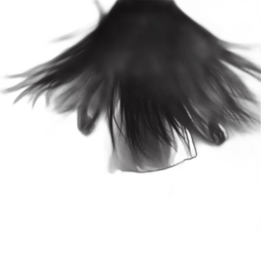 hair, crown, hat, creature transparent PNG cut-out