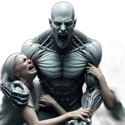 creature, concept art, comic book art, fantasy art transparent PNG cut-out