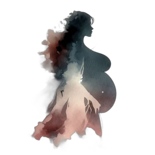 dragon, hair, dress, crown transparent PNG cut-out