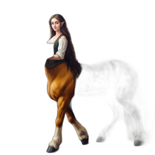 animal, dress, hair, creature transparent PNG cut-out