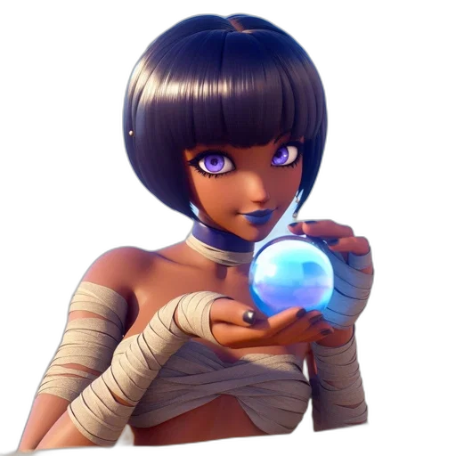 weapon, staff, jewelry, mask transparent PNG cut-out