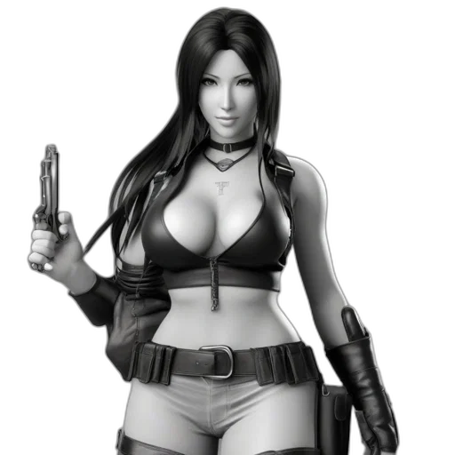 weapon, concept art, comic book art, 3d render transparent PNG cut-out