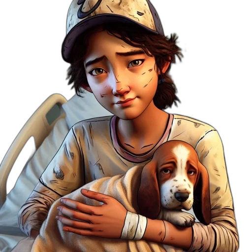 staff, animal, concept art, photorealistic transparent PNG cut-out