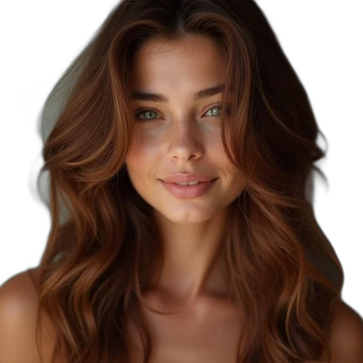 hair, face, crown, jewelry transparent PNG cut-out