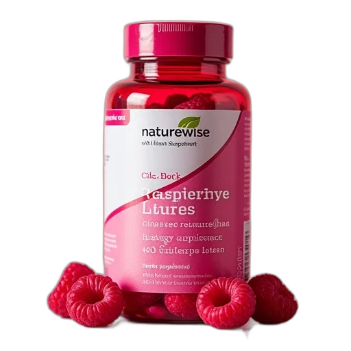 naturewise, raspberry, ketones, plus transparent PNG cut-out