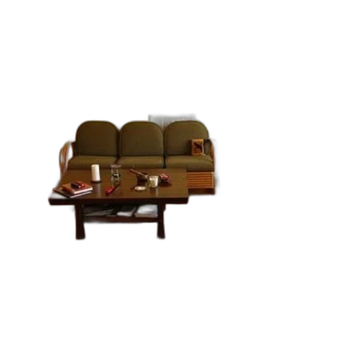 furniture, 3d render, concept art, photorealistic transparent PNG cut-out