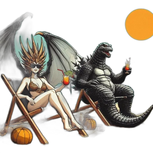 dragon, creature, concept art, fantasy art transparent PNG cut-out
