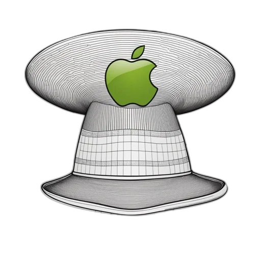 hat, crown, staff, robot transparent PNG cut-out