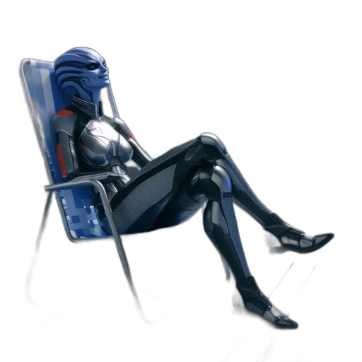 robot, furniture, staff, concept art transparent PNG cut-out