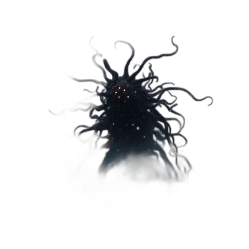 creature, hair, crown, mask transparent PNG cut-out