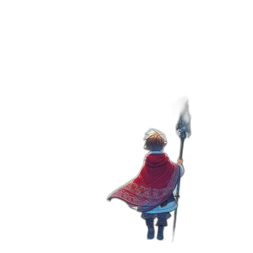staff, umbrella, sword, dress transparent PNG cut-out