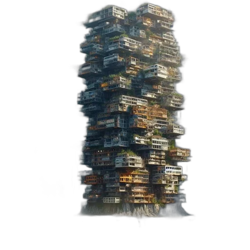 building, furniture, robot, tree transparent PNG cut-out