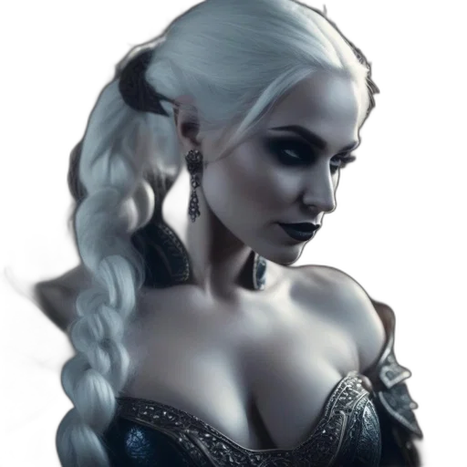 dragon, face, dress, jewelry transparent PNG cut-out