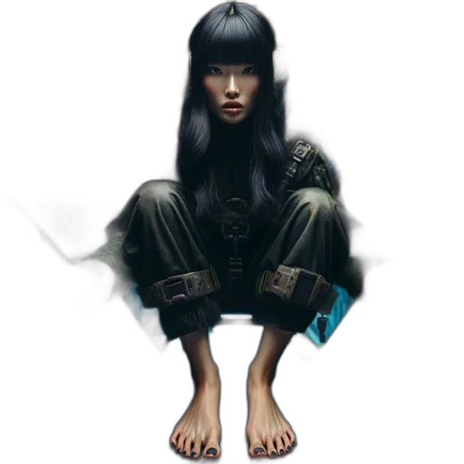face, concept art, fantasy art, photorealistic transparent PNG cut-out
