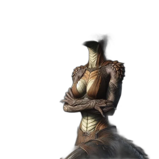 robot, dragon, staff, mask transparent PNG cut-out