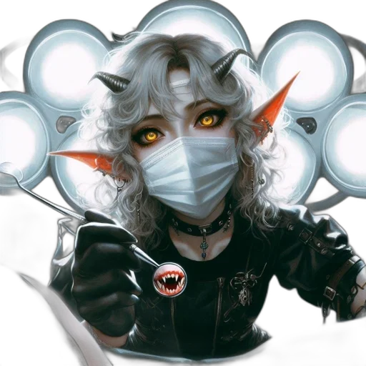mask, creature, concept art, cyberpunk transparent PNG cut-out