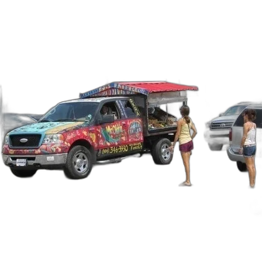car, 3d render, colorful, truck transparent PNG cut-out
