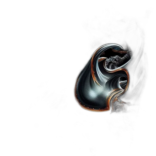 dragon, mask, hair, creature transparent PNG cut-out