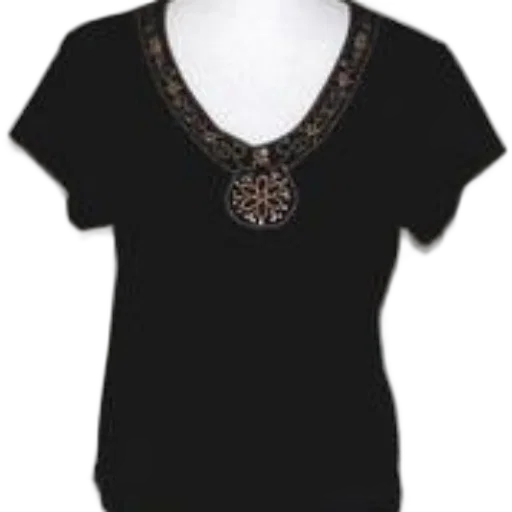 jewelry, dark, black, short-sleeved transparent PNG cut-out
