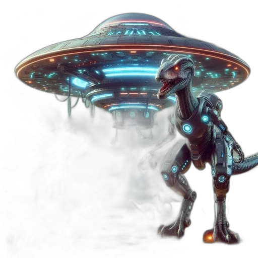 robot, creature, staff, animal transparent PNG cut-out