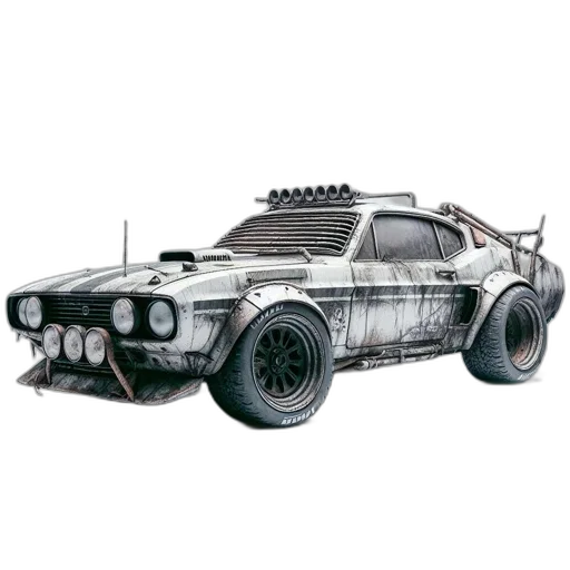 car, weapon, robot, animal transparent PNG cut-out