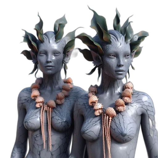 jewelry, concept art, fantasy art, 3d render transparent PNG cut-out