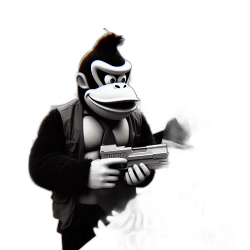 jacket, robot, animal, weapon transparent PNG cut-out