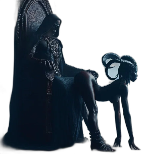 mask, crown, furniture, creature transparent PNG cut-out