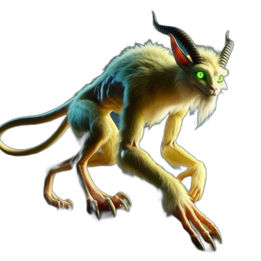dragon, creature, staff, animal transparent PNG cut-out