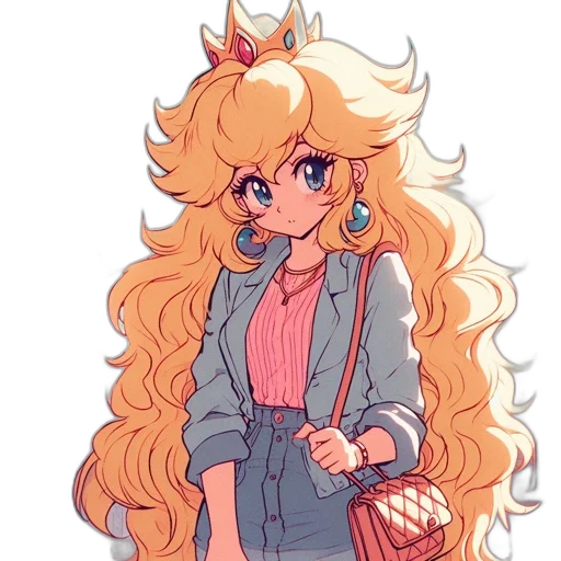 jacket, staff, dress, crown transparent PNG cut-out