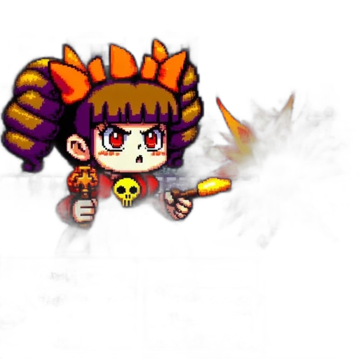 weapon, staff, pixel art, concept art transparent PNG cut-out