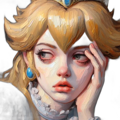 crown, face, mask, concept art transparent PNG cut-out