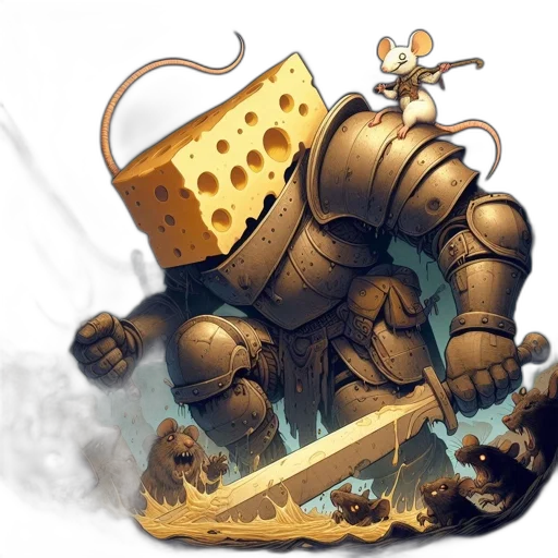 robot, food, concept art, fantasy art transparent PNG cut-out