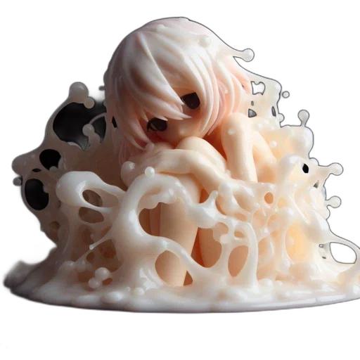 food, hair, creature, crown transparent PNG cut-out