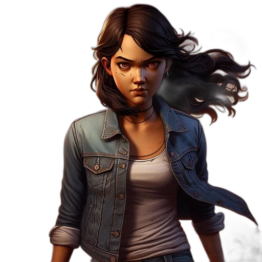 jacket, concept art, comic book art, fantasy art transparent PNG cut-out