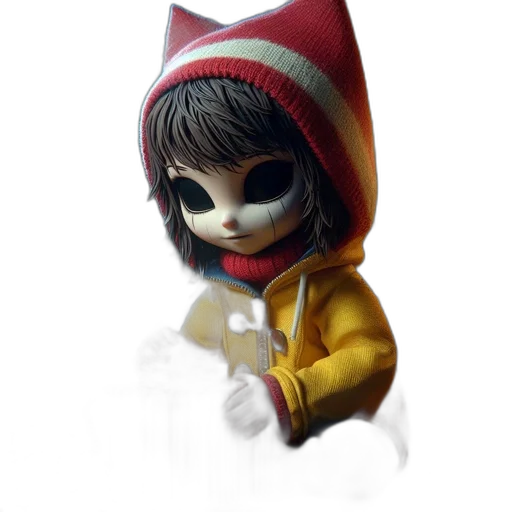 mask, hat, 3d render, concept art transparent PNG cut-out
