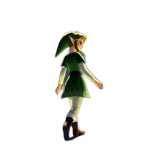 dress, umbrella, hat, staff transparent PNG cut-out