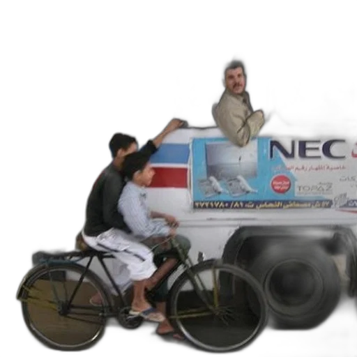 concept art, group, people, bicycle transparent PNG cut-out