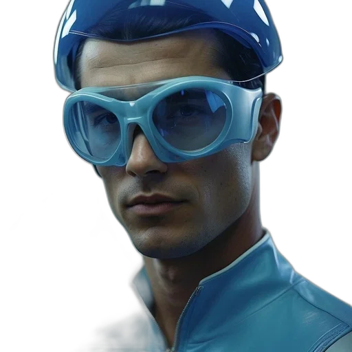 face, mask, staff, robot transparent PNG cut-out
