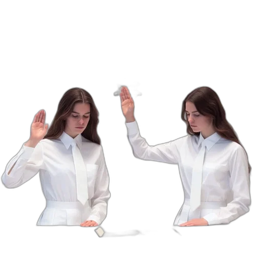 jacket, staff, vaporwave, concept art transparent PNG cut-out