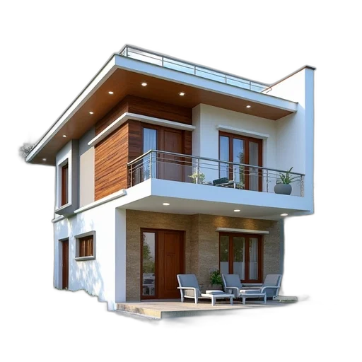 building, 3d render, photorealistic, concept art transparent PNG cut-out