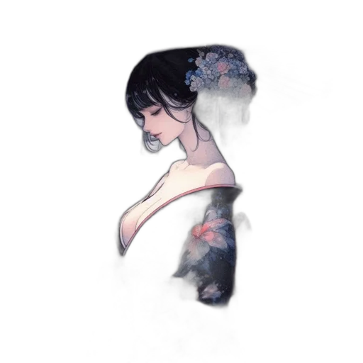 dress, flower, mask, crown transparent PNG cut-out