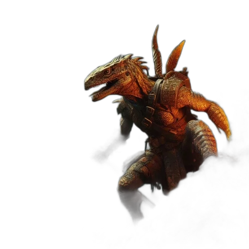 dragon, creature, weapon, animal transparent PNG cut-out