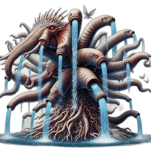 creature, hair, dragon, crown transparent PNG cut-out
