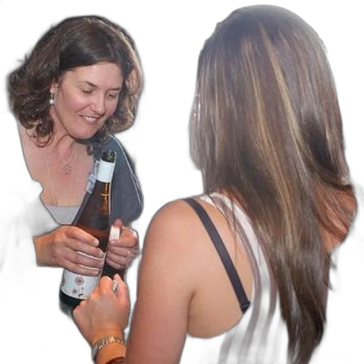 staff, bottle, hair, jewelry transparent PNG cut-out
