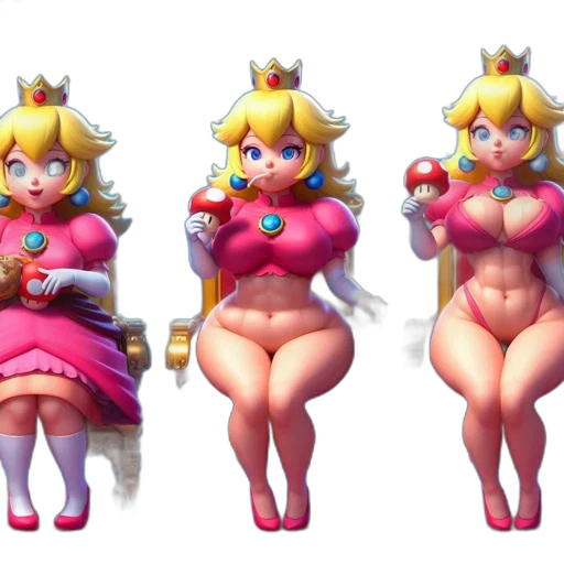 dress, concept art, 3d render, pixel art transparent PNG cut-out