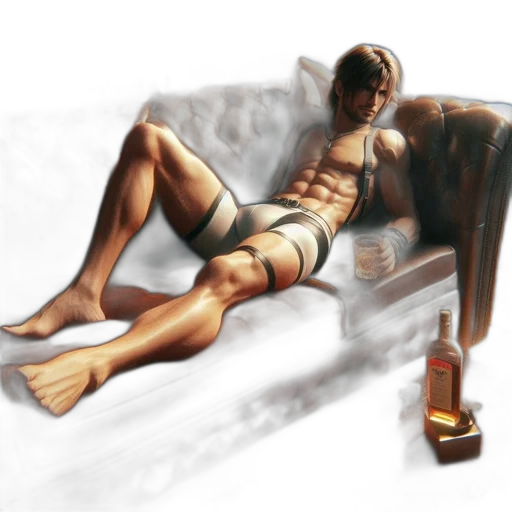 furniture, staff, concept art, photorealistic transparent PNG cut-out