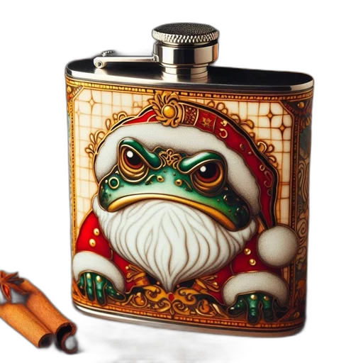 bottle, photorealistic, novelty, flask transparent PNG cut-out