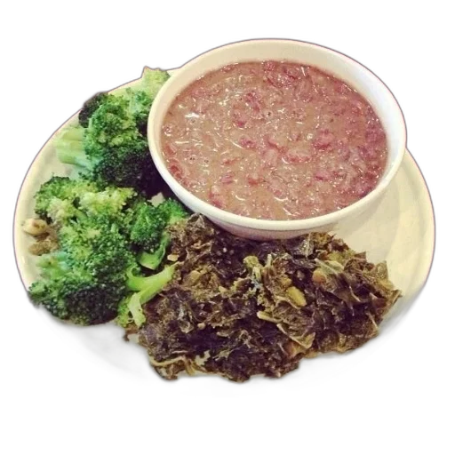food, plate, broccoli, bowl transparent PNG cut-out